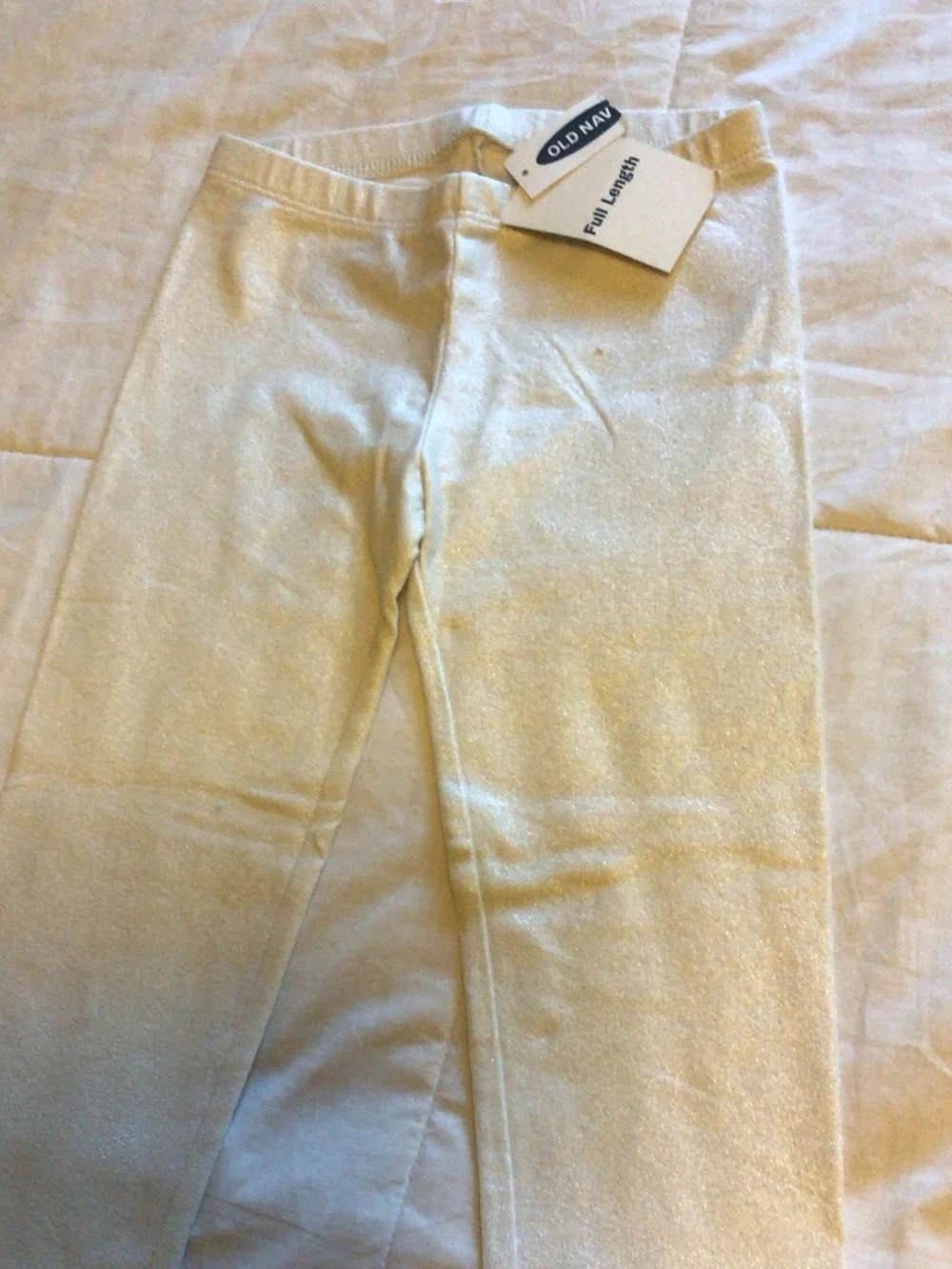 Old Navy Men's Cream Knit Joggers